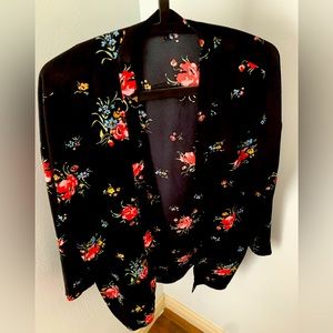 Warehouse Floral Print Kimono